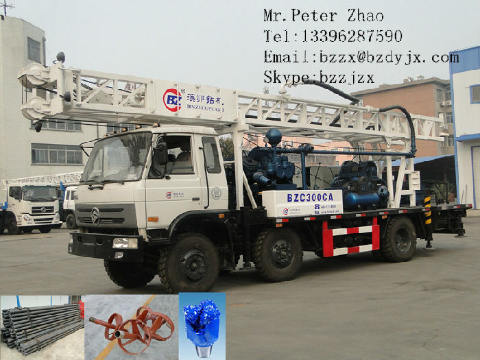 供应BZC300CA车载式水井钻机