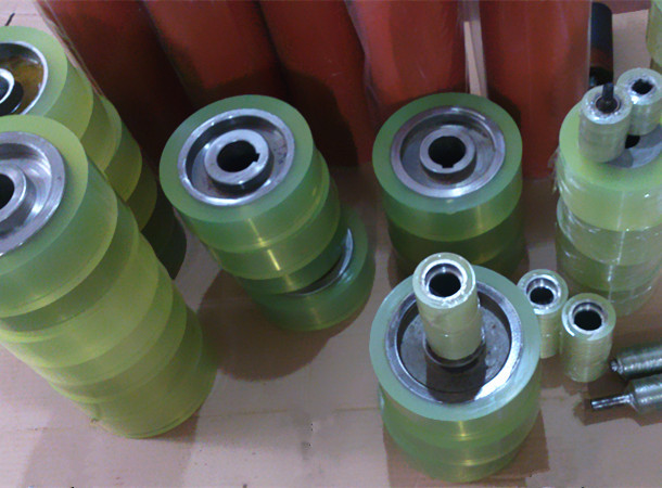 唐山聚氨酯胶轮专业生产加工包胶挂胶厂家
