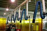 山西焊接培训中心多工位通风系统;