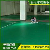 供应场地羽毛球场胶地板 6.0mm厚pvc胶地板;