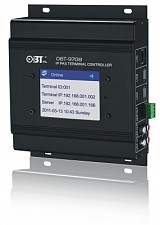 欧博（OBT）IP网络广播壁挂式终端控制器OBT-9708;