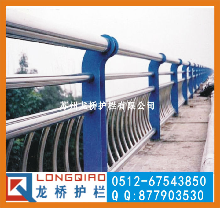 台州桥梁护栏 桥梁两侧人行道安全栏杆 不锈钢碳钢复合管护栏