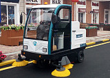 善洁环保厂家直销 施帝威新款全封闭式电动清扫车2160型 免费试机;