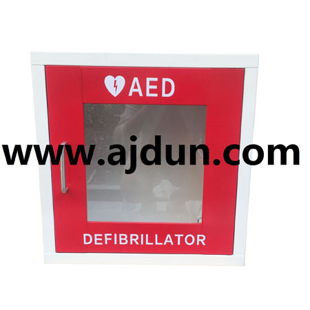 心脏除颤器外箱/AED墙用存放箱 AED固定架/光电飞利浦AED贮存箱