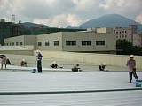 东莞市欧耐克专业从事钢结构铁皮瓦屋面防水补漏隔热公司;