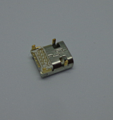 HDMI D TYPE 外壳插板PIN脚两排贴片一排插板