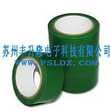 绿色高温胶带 耐酸碱高温胶带 高温绿色保护膜;