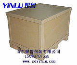 供应东营地区银鲁纸木快装箱 组装简单，可拆卸，运输方便;