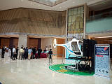天天飞直升机飞行模拟器与各大航空科技馆合作;