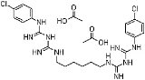 醋酸氯己定；抑菌消毒；CAS# 56-95-1;