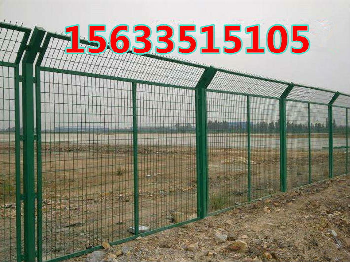 浸塑双边丝护栏网 框架护栏网 铁路防护网 小区市政围栏网