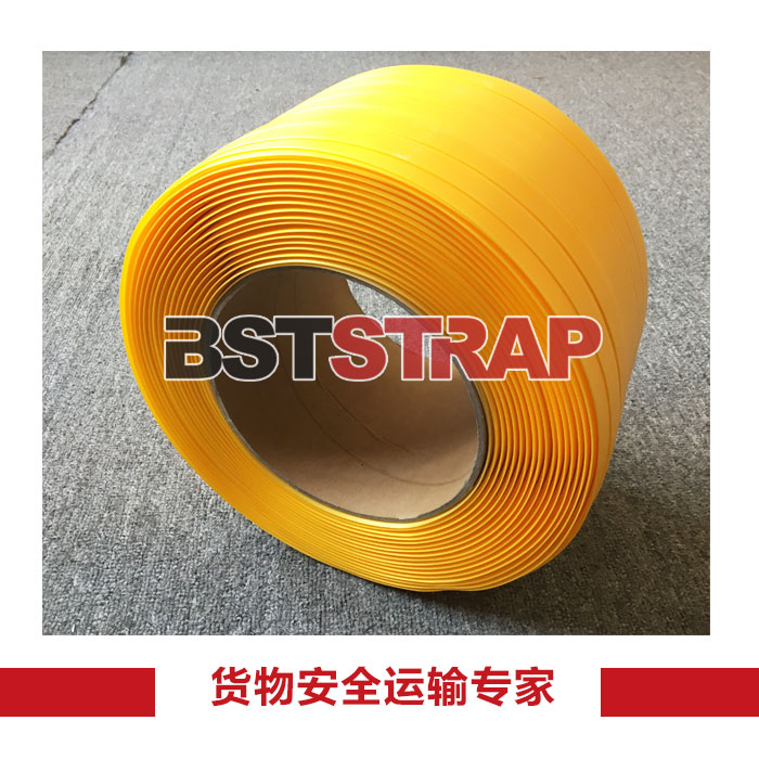 【BSTSTRAP】16mm 专业用于物流运输聚酯纤维柔性打包带装纤维打包带