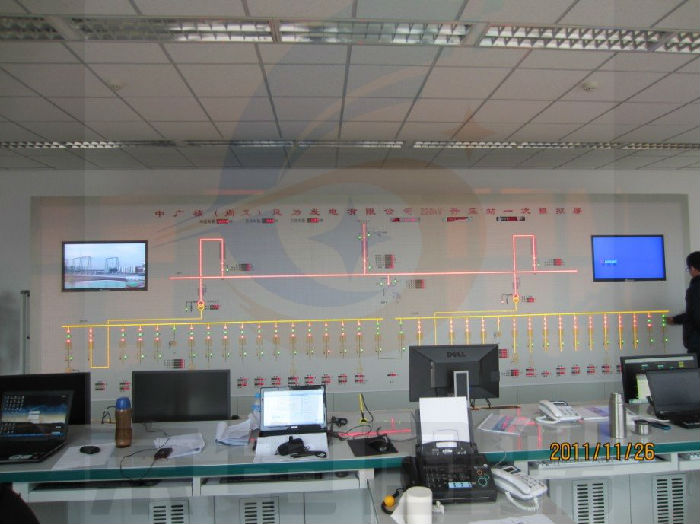 地铁调度模拟屏北京模拟屏防误操作模拟屏后台通讯模拟屏厂家直销