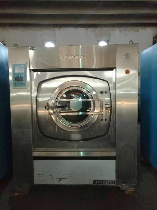 商丘出售100公斤二手水洗机成色新海狮机器价格折叠机