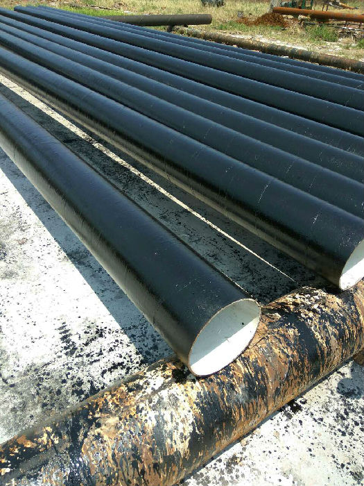 环氧煤沥青防腐管道 2布3油防腐钢管