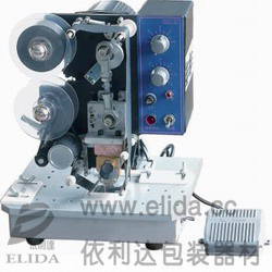 广州依利达台式半自动喷印机优质台山小型打码机热销款