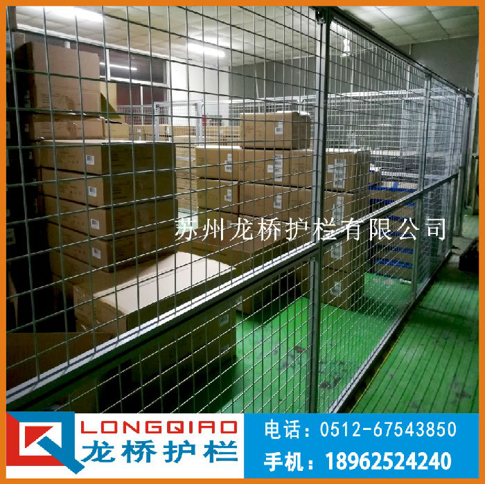 南京机器人围栏铝材 南京工业机器人安全围栏 龙桥护栏专业按需订制