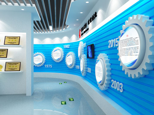 湖南优秀设计公司企业智能科技展厅体验馆设计