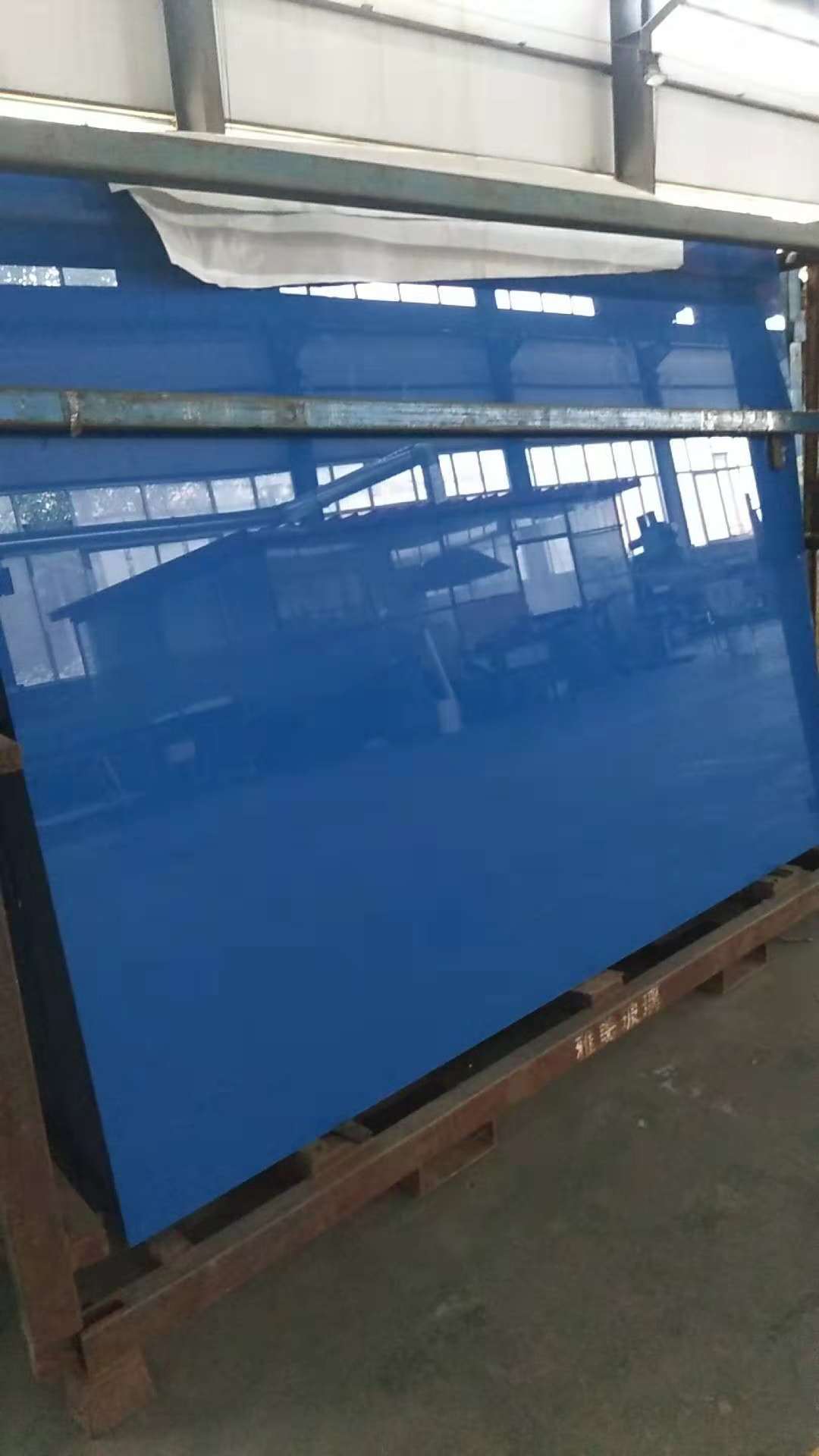 蓝色烤漆玻璃贴图图片